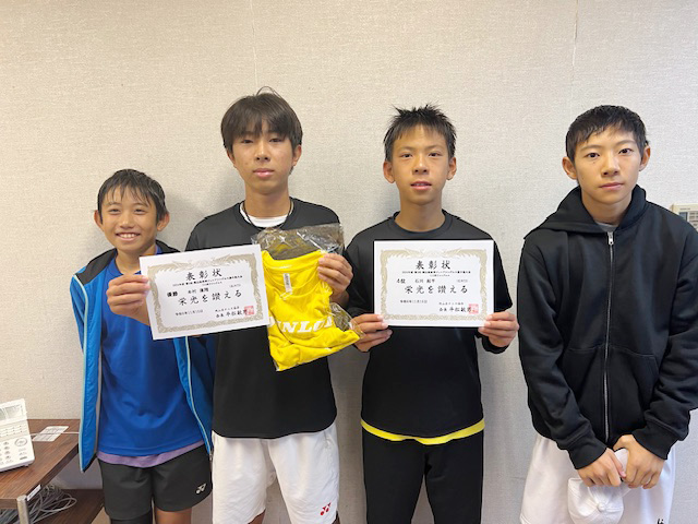 本村蓮翔　石川起平　八松陽馬　田中威風